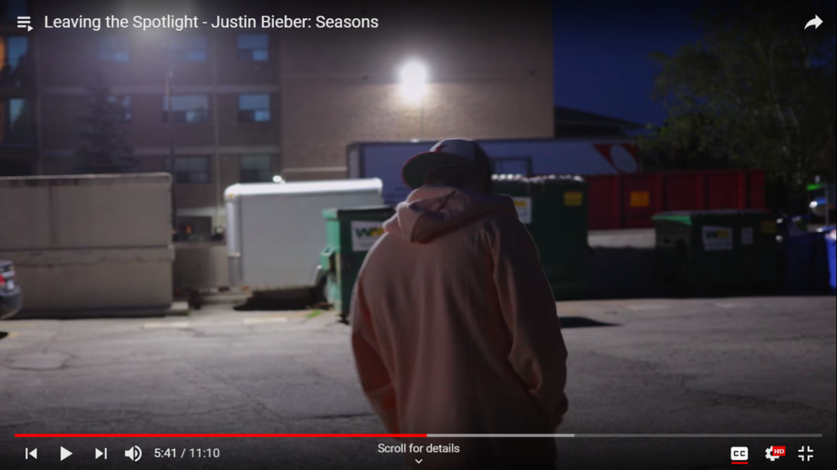 The lucky guy meeting our bin! - Justin Bieber - Leaving the Spotlight: Seasons